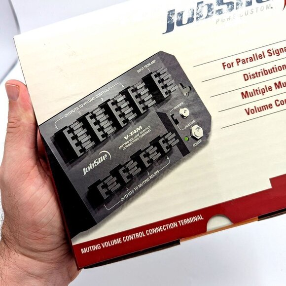 Jobsite Model V-T4M Muting Volume Control Connection Terminal Parallel Signal - Picture 6 of 6
